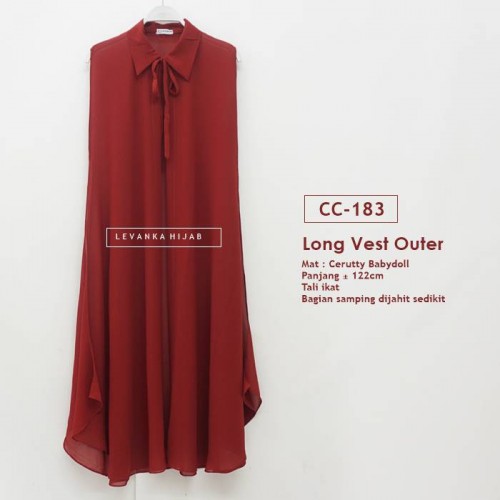 CC-183 Long Vest Ceruti